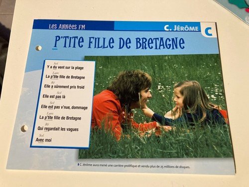 Carte fiche plaisir chanter - plaisir, de