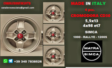 Jantes en alliage 13 Cromodora CD30 pour Simca 1000 Rallye 1200 S jantes
