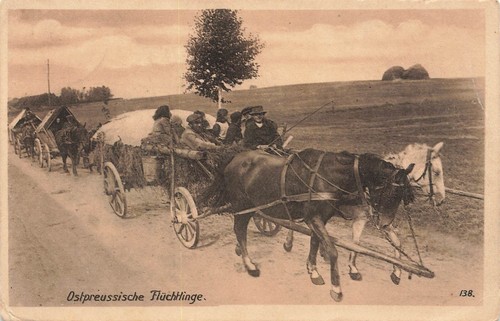 Réfugiés prusse orientale - réfugiés,
