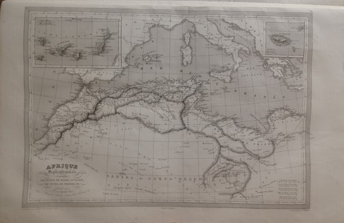 Carte afrique septentrionale