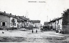 CPA 54 CROISMARE GRANDE RUE (cpa animée)
