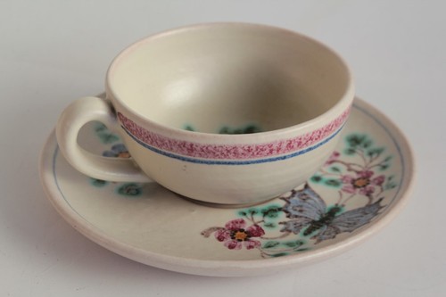 Tasse céramique papillon - céramique,