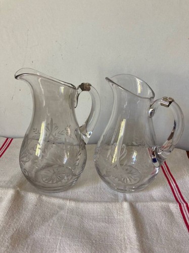 Carafes cristal ciselé - 2,