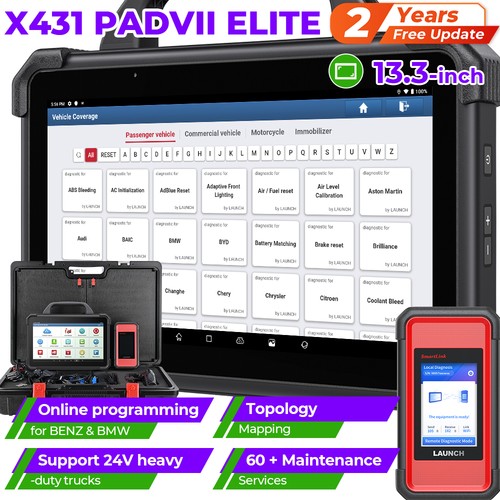 Launch x431 padvii - padvii, outils
