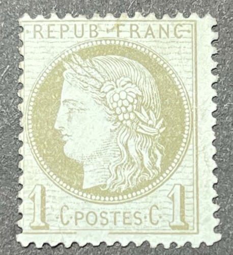Timbre classique 50b olive - timbre, 50b*