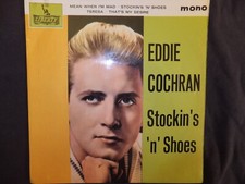 VINYL 45 TOURS EDDIE COCHRAN / STOCKIN' S'N' SHOES / LEP 2180 /UK /