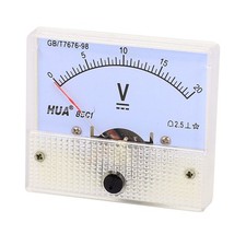 DC 0-20V Blanc v analogique