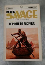 K. ROBESON DOC SAVAGE 20 LE PIRATE DU PACIFIQUE POCKET MARABOUT 92 TBE EO J BAMA