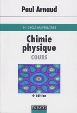 Chimie Physique. Cours, 4eme