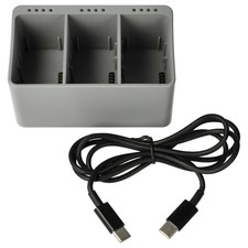 Chargeur USB-C 3 bornes pour