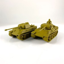 x2 Tank Allemand WW2 Plastique