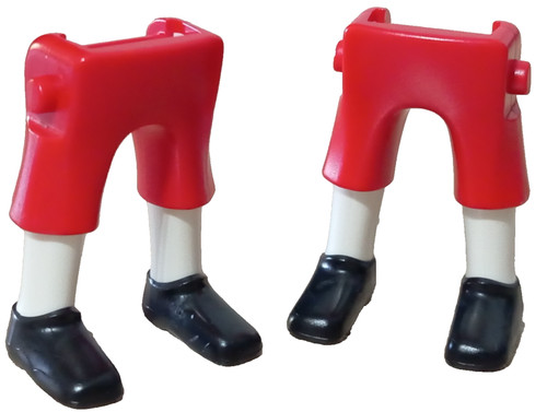 Playmobil jambes rouges - playmobil,
