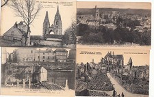 Lot 4 old postcards WAR 14-18