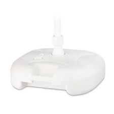 Pied de parasol léger 10 L pied de parasol en plastique support de parasol léger