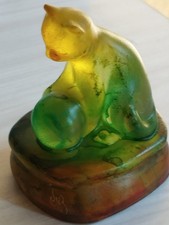 statuette chat jean noël bouillet