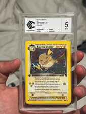 Carte Pokémon team rocket Raichu Obscur 1ere Édition (WOTC)
