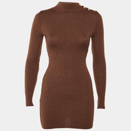 Robe moulante maille - maille, de