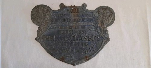 Plaque concours hippique - plaque,