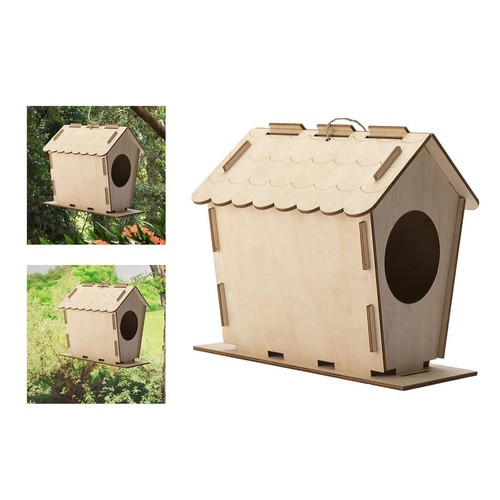 Nichoir oiseaux bois - oiseaux, en