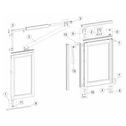 Patin sol pour porte - de, mobile