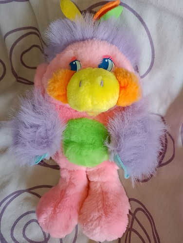 Peluche popples perroquet - popples,