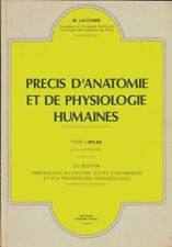Précis d'anatomie et de physiologie h... - Michel Lacombe - V2007699