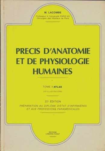 Précis anatomie de - d'anatomie, et