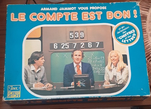 Jeux compte est bon - l,