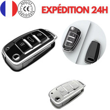 Coque Clé Audi TPU Souple Protection Accessoire Voiture pour A1 A3 A6 Q3 Q7 NEUF