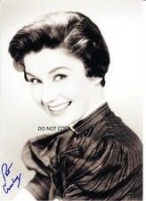 PAT CROWLEY ,US film star , A4 autograph signed photo