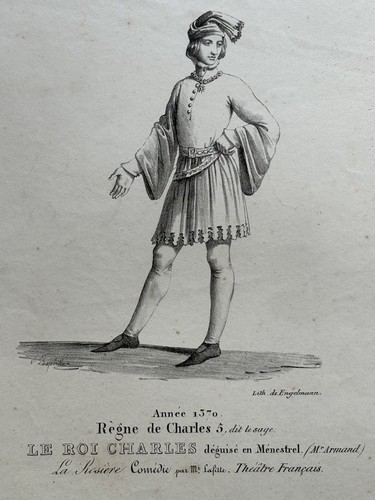 Roi charles menestrel - charles,