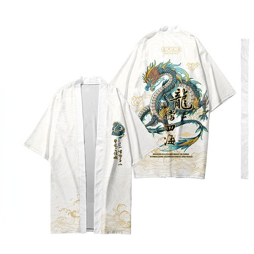 Hommes dragon kimono - 1x,