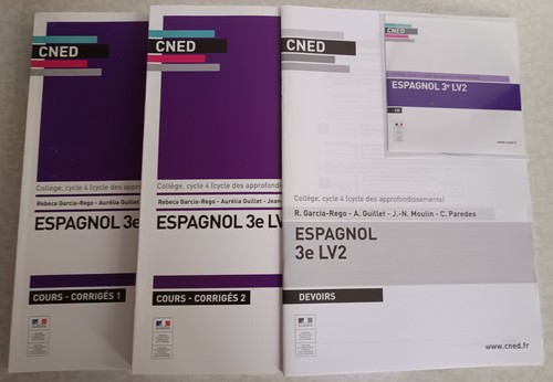 Lot complet cned espagnol - complet,