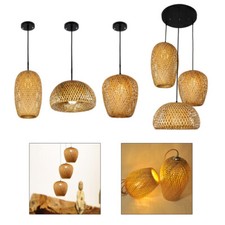 Rétro Bambou Armure Pendentif