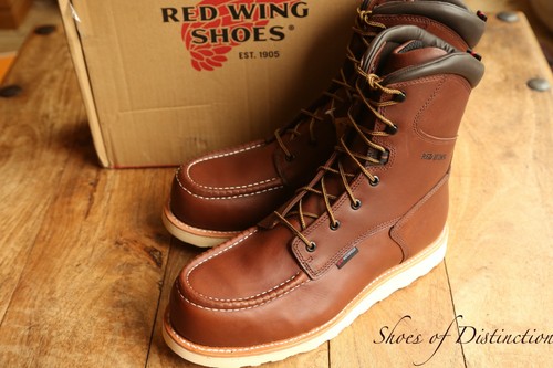 Bottes derby homme - redwing, red