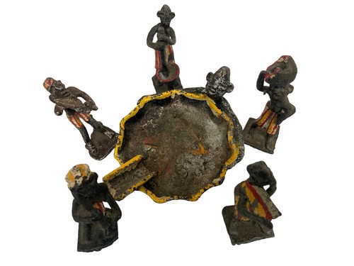 Série statuettes africaine - série,