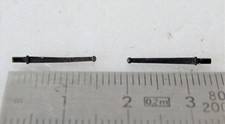 R 11554 - 2 TIGES METAL NOIR