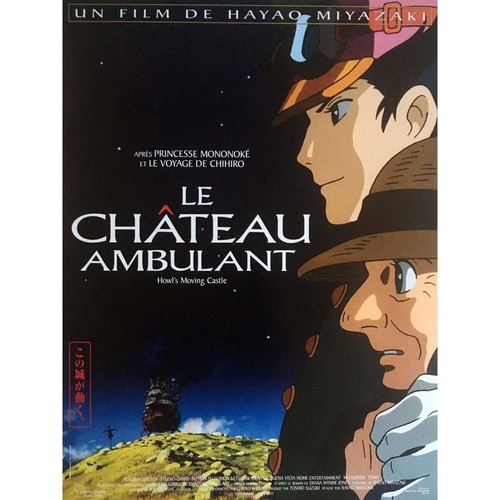 Chateau ambulant affiche de - le,