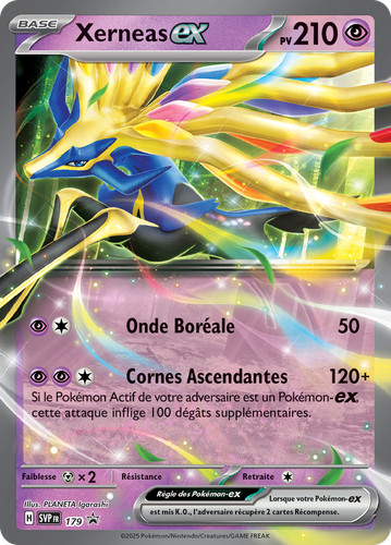 Carte pokémon xerneas - carte, 179