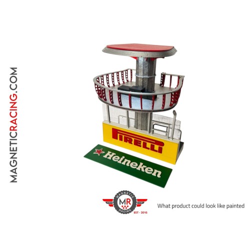 Magnetic racing pit wall with - magnetic,