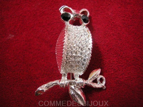 Broche hibou 2 - n°,