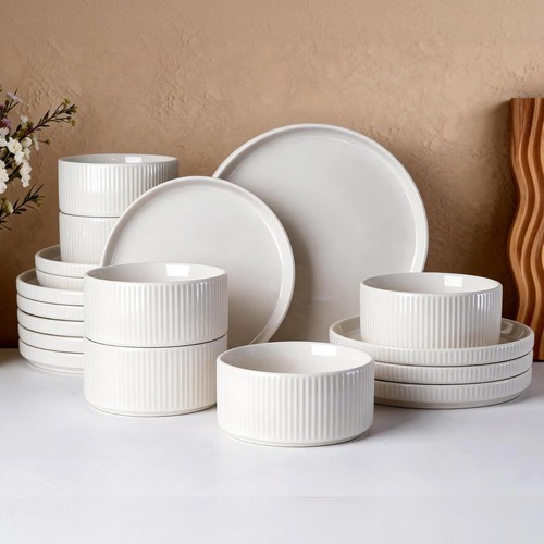 Assiettes plates bols - assiettes, set