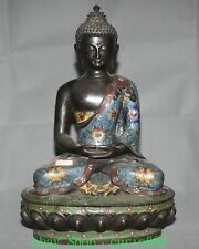 18.8'' Old Tibet Cloisonne