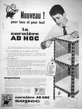 PUBLICITÉ LA CORNIÈRE AD HOC SOPEC NOUVEAU POUR TOUS ET TOUT