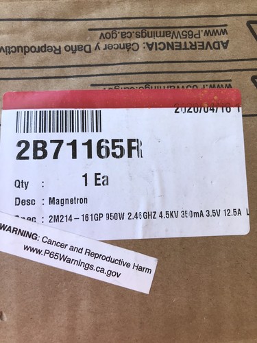 Magnatron 2b71165r 2m214 - magnatron,