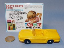 Tomte Laerdal 1/43 réf 6 : Renault Floride (Jaune - Surmoulage Solido)