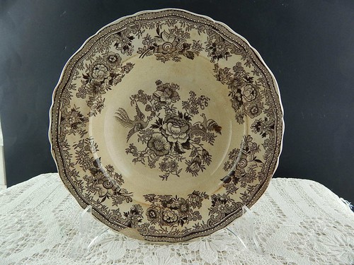 Antique assiette creuse - assiette,