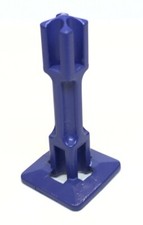 PLAYMOBIL RACING - Poteau Bleu pour Barrière Publicitaire 3779 3868 3730