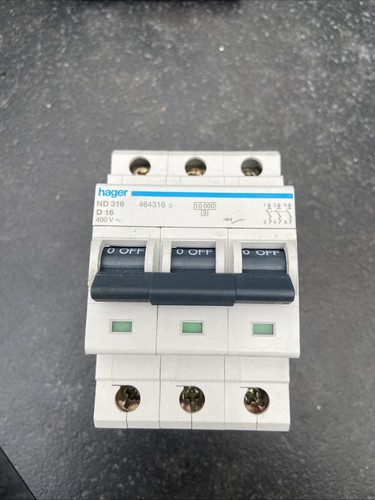 Hager 316 type d16 - 316,