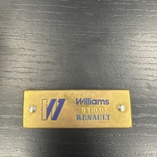 Plaque Numérotée Clio Williams 